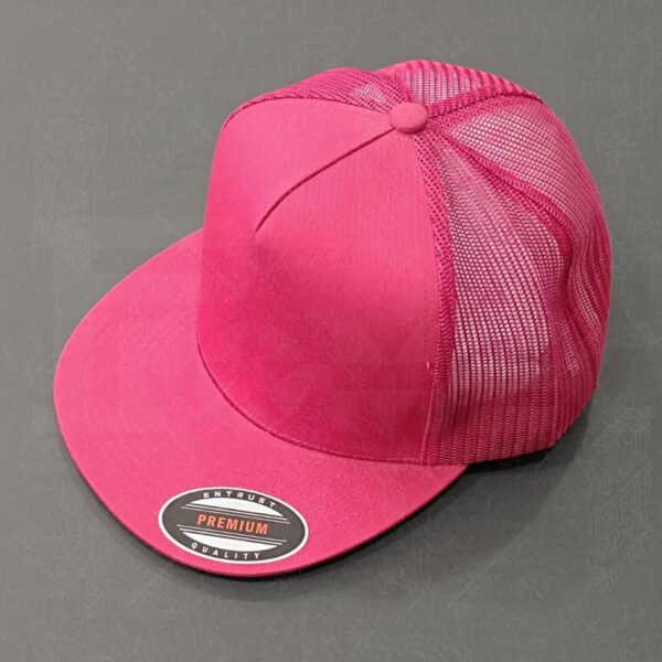 Gorra camionera plana