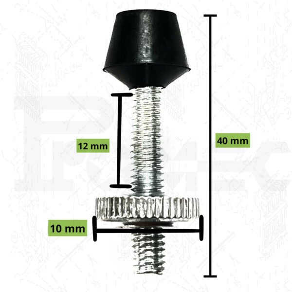 Tornillo de Presión de Tambora para Zapatos - Tipo 1