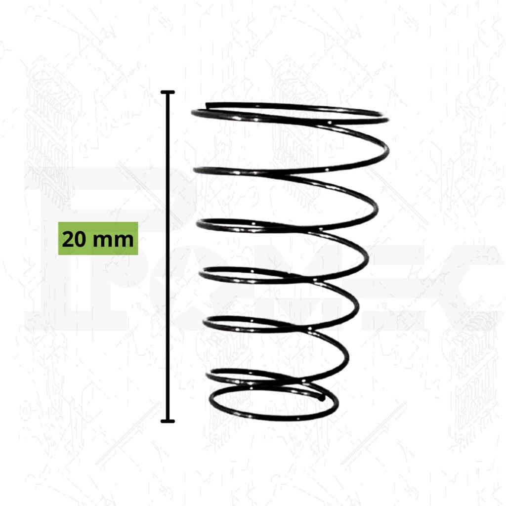 Resorte De Tensión De Metal Para Cortacésped – Reemplazo 08320300, Tamaño 0.135x0.98x6.0 Pulgadas, Duradero Y De Alta Resistencia