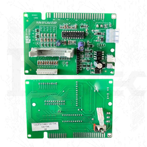 Tarjeta de cabezote EF 120/154