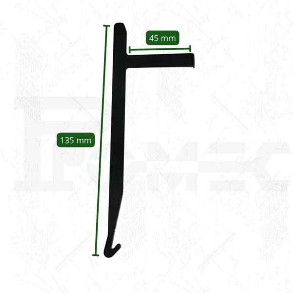 Lengüeta de recobrador - 135x45 mm